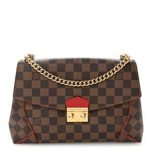 Damier Ebene Caissa Clutch Cherry #219557L14B
